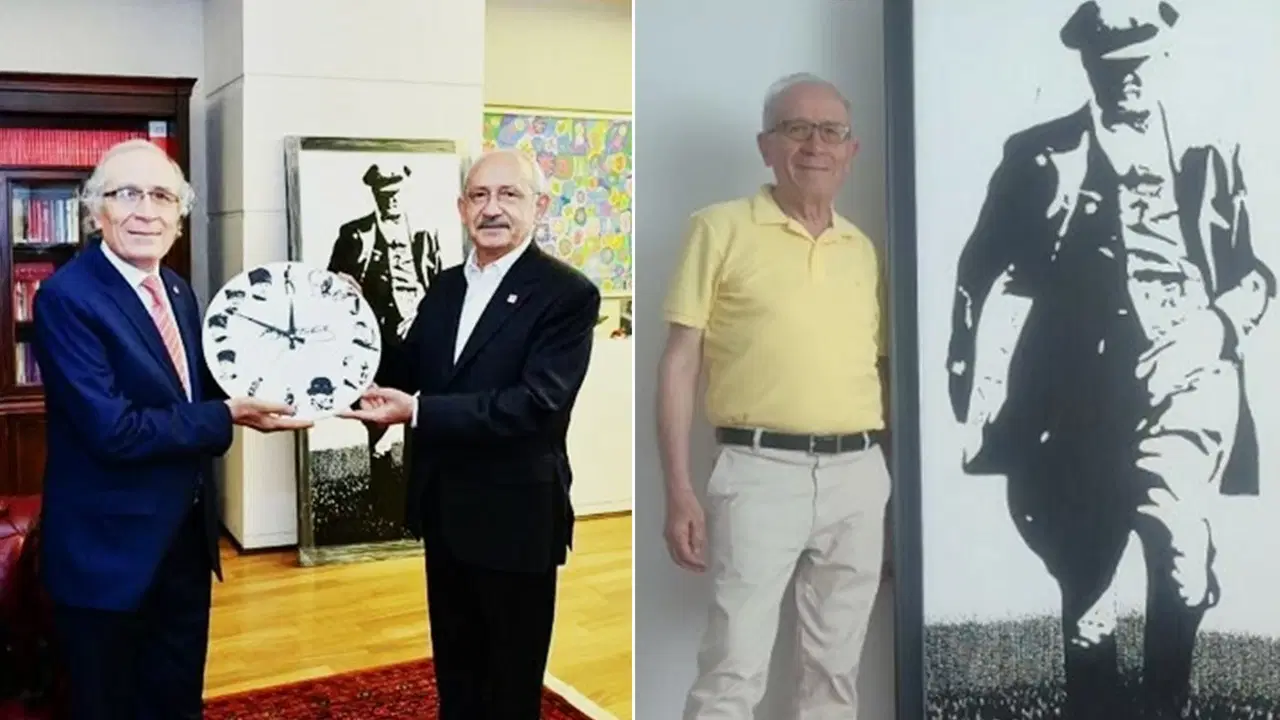 Ünlü ressamdan ‘butlan’ tepkisi: CHP Genel Merkezi’ne verdiği Atatürk yağlı boya tablolarını geri aldı